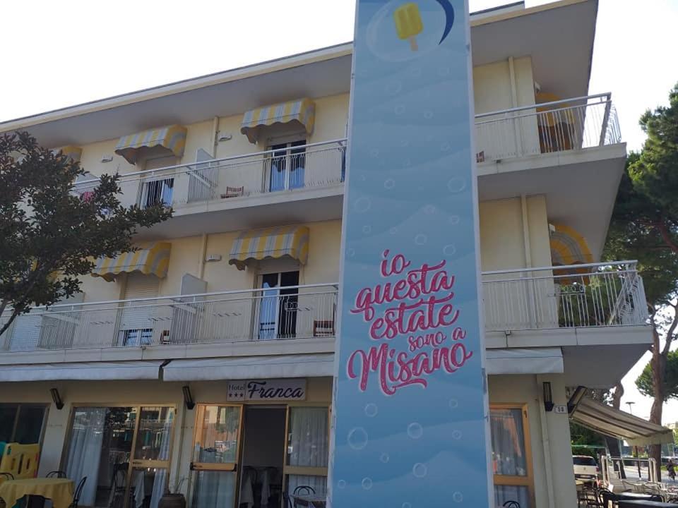 Hotel Franca Misano Adriatico Buitenkant foto